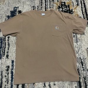 Carhartt tan size Large